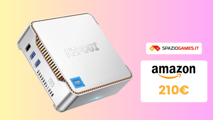 Potente mini PC in offerta su Amazon con COUPON SCONTO!