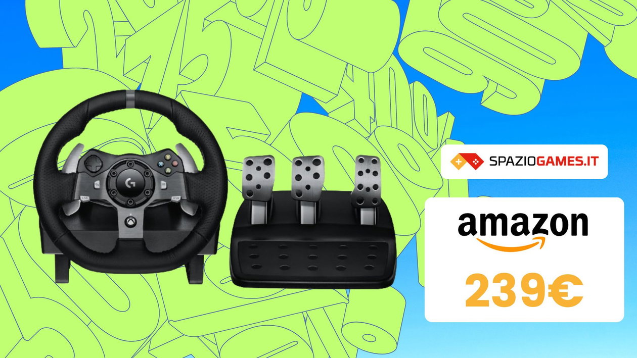 Immagine di Volante Logitech G G920 al prezzo PIU' BASSO di sempre! MENO di 240€!