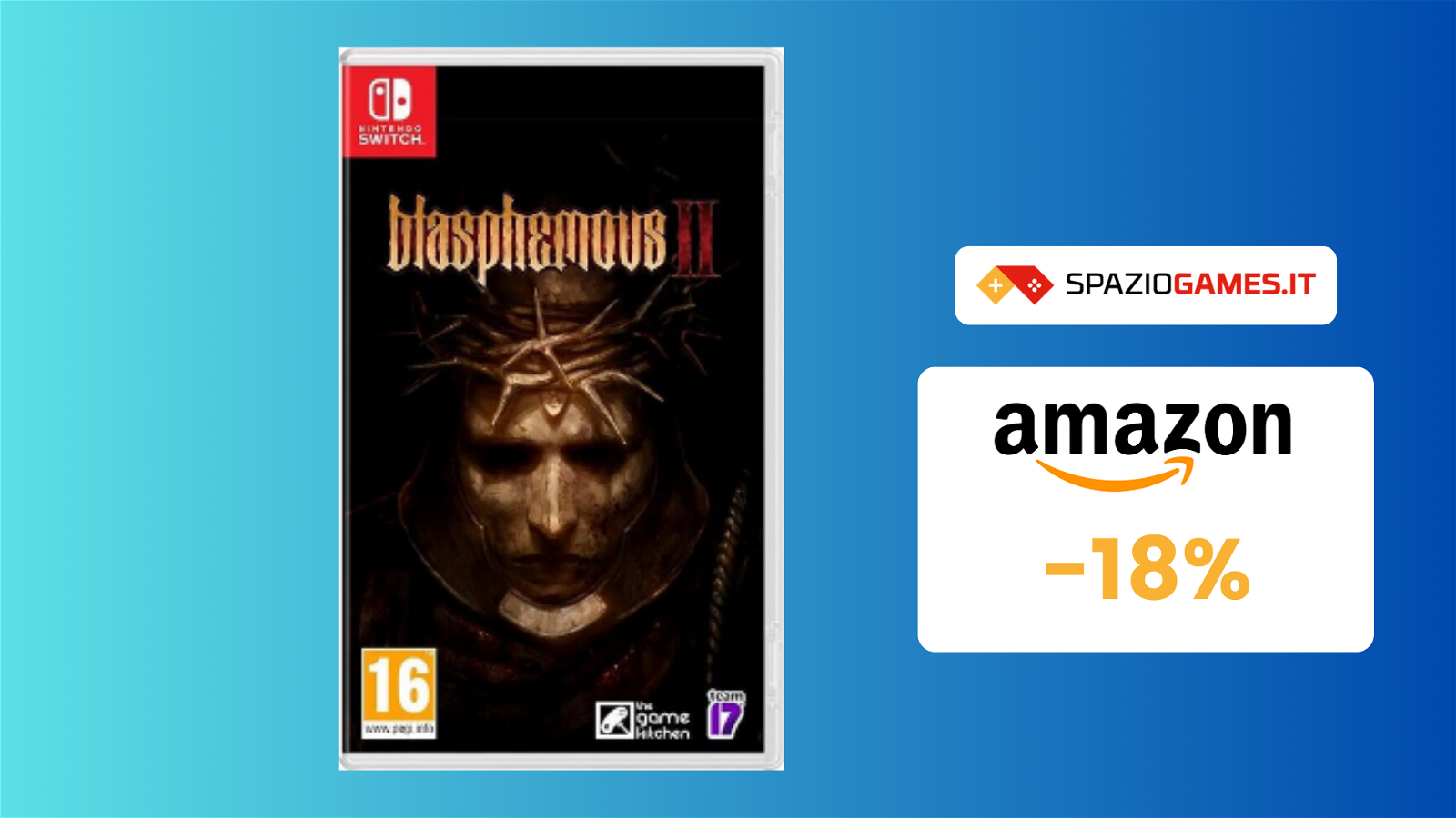 SOLO 24€ per Blasphemous 2 per Nintendo Switch! -18%!