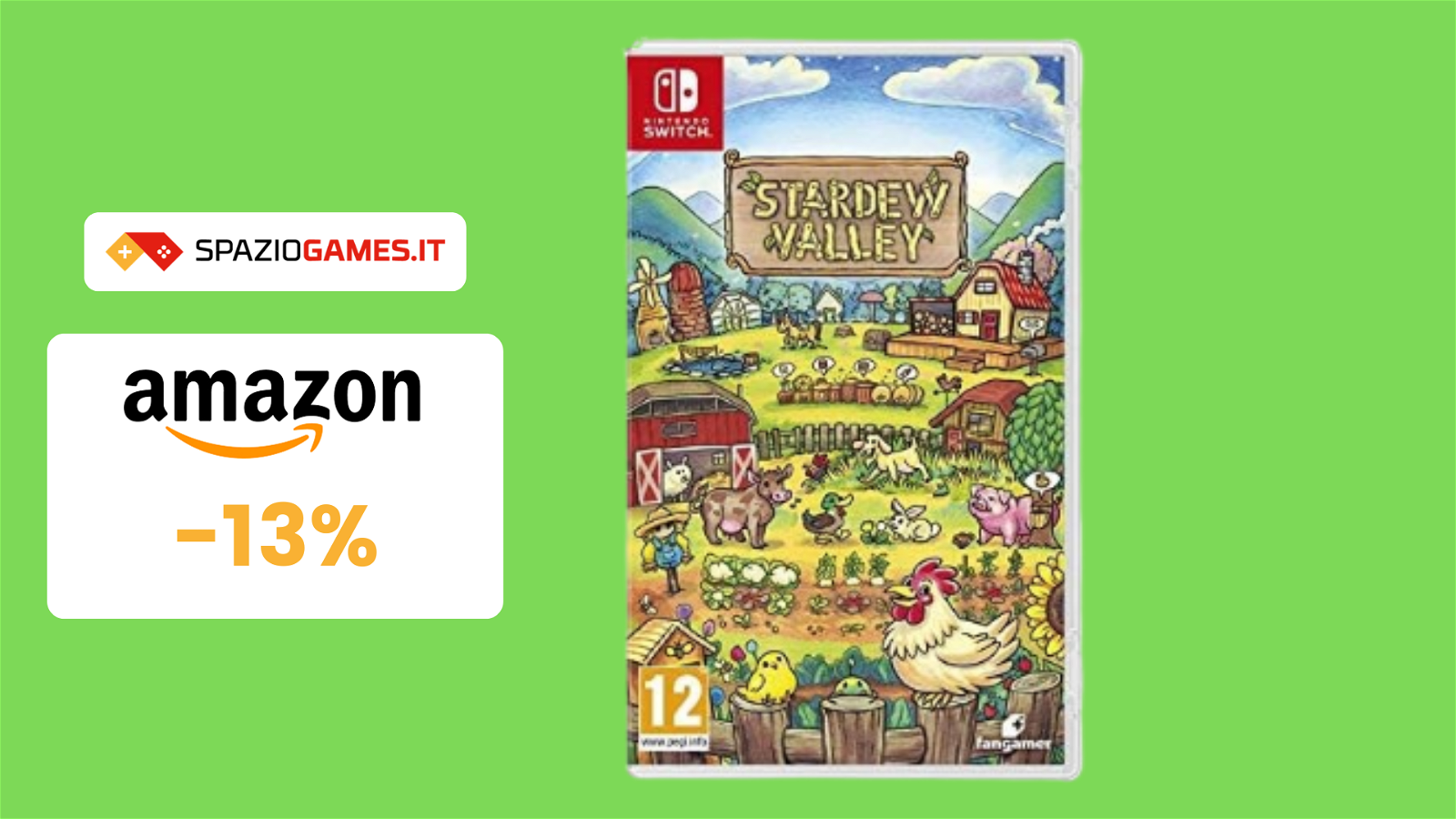 Stardew Valley per Nintendo Switch a soli 29€! OFFERTA LAMPO!