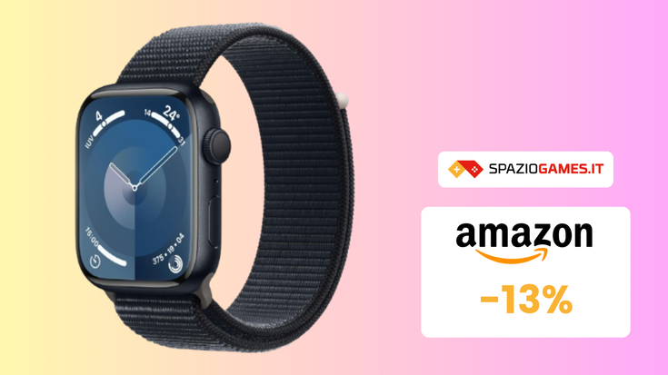 SUPER OFFERTA! Apple Watch 9 oggi è scontato del 13%