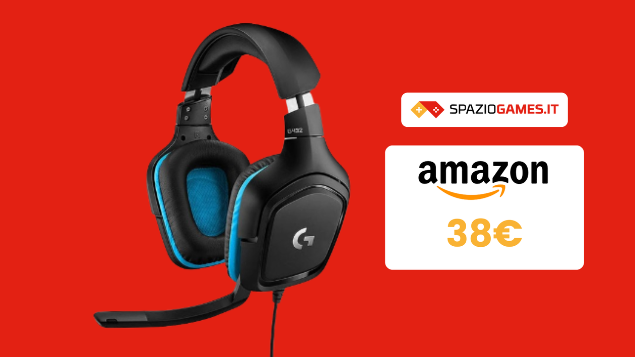 Immagine di Cuffie da gaming Logitech G432 a 38€: OFFERTA a tempo!
