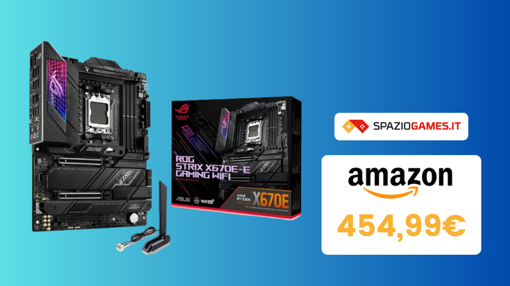 Date una svolta al vostro PC gaming con questa scheda madre ASUS ROG Strix con WiFi