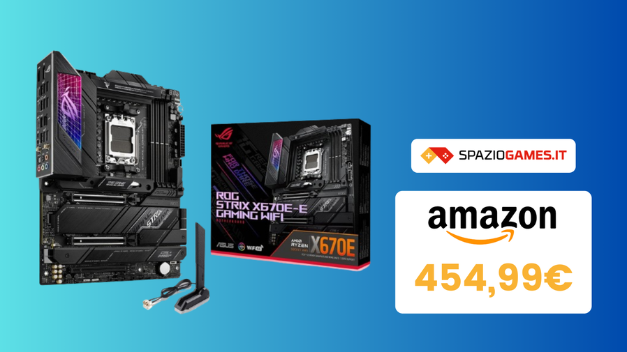 Immagine di Date una svolta al vostro PC gaming con questa scheda madre ASUS ROG Strix con WiFi