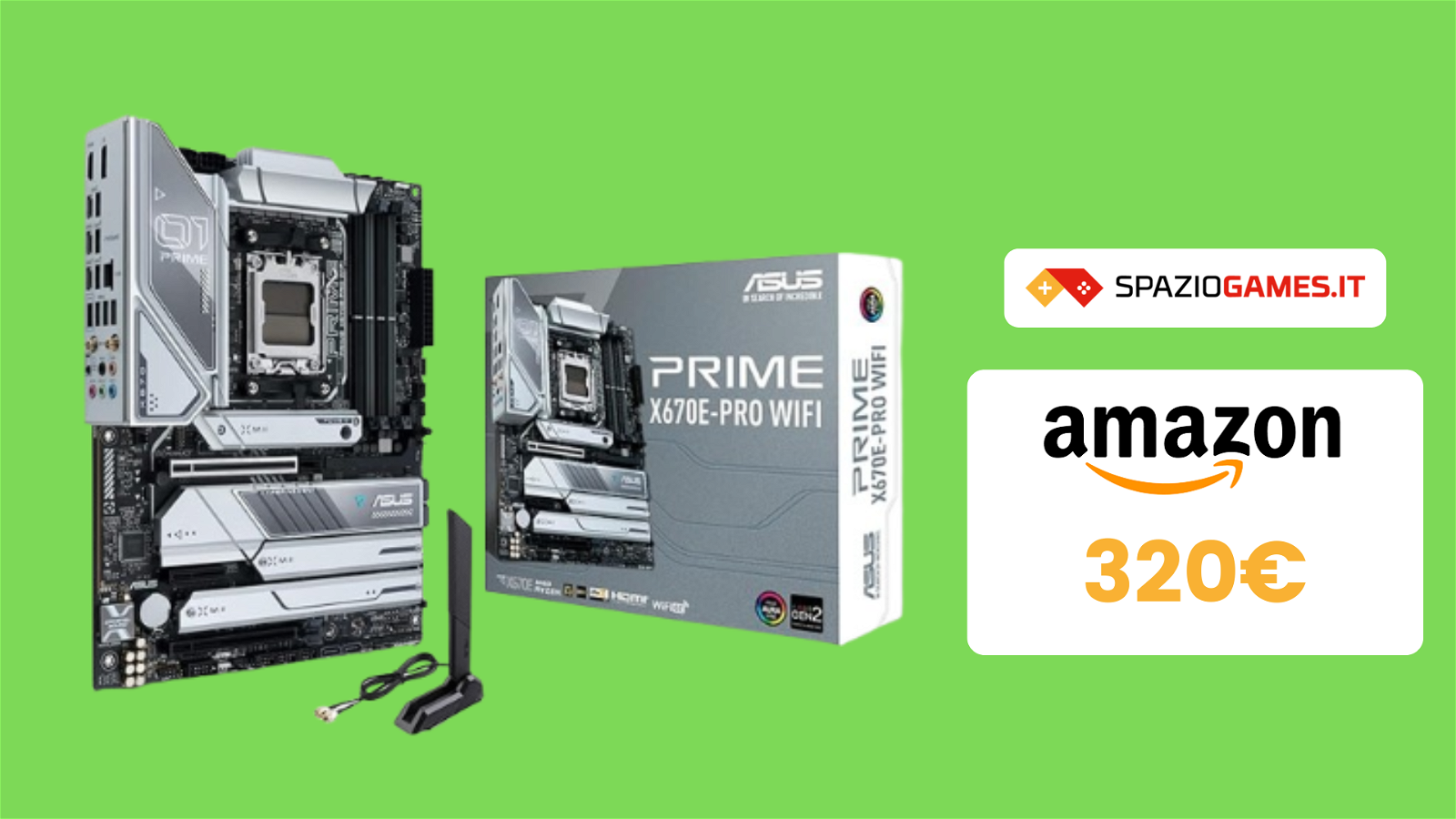MINIMO STORICO per la scheda madre Asus Prime X670E-Pro!
