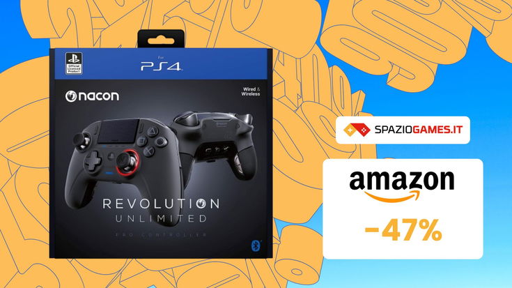 NACON Revolution Unlimited Pro quasi a META' PREZZO! (-47%)