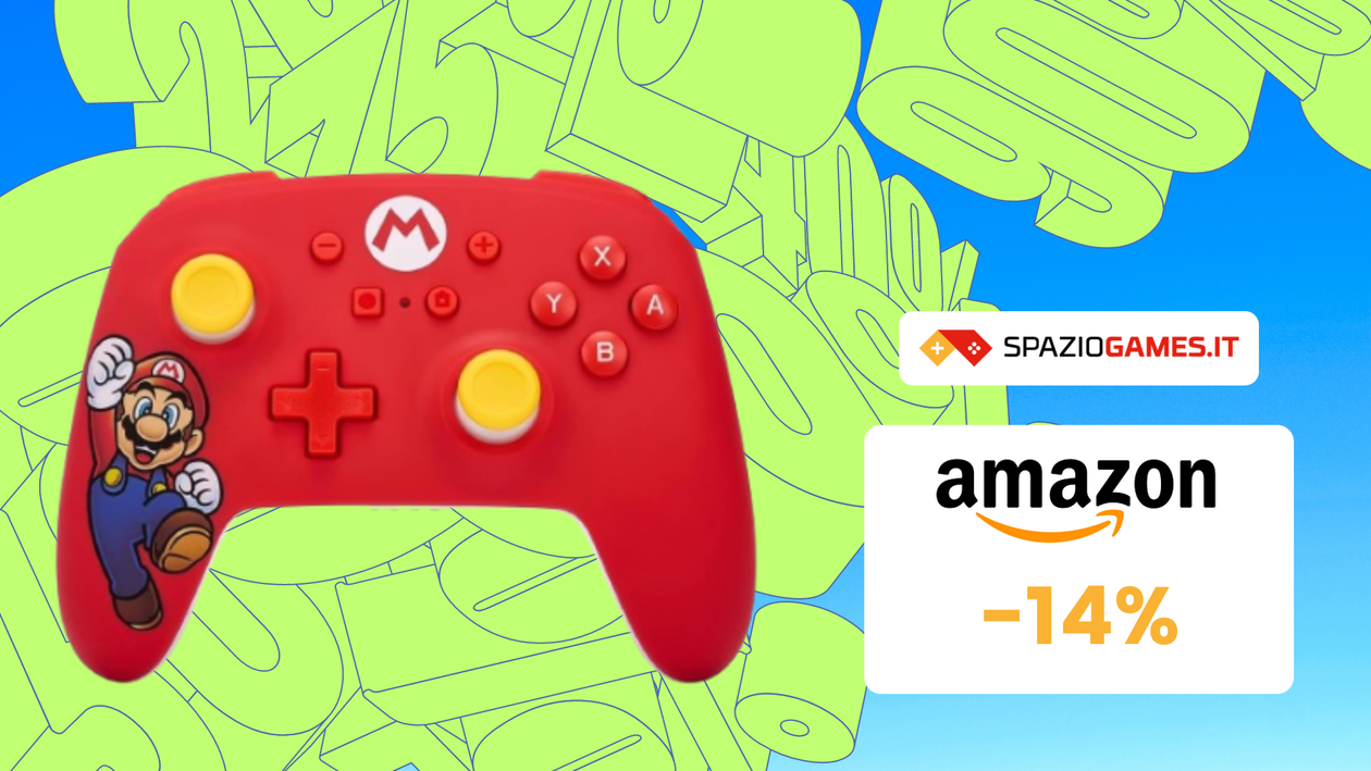 Immagine di Controller per Switch di Super Mario: BELLISSIMO e conveniente! (-14%)