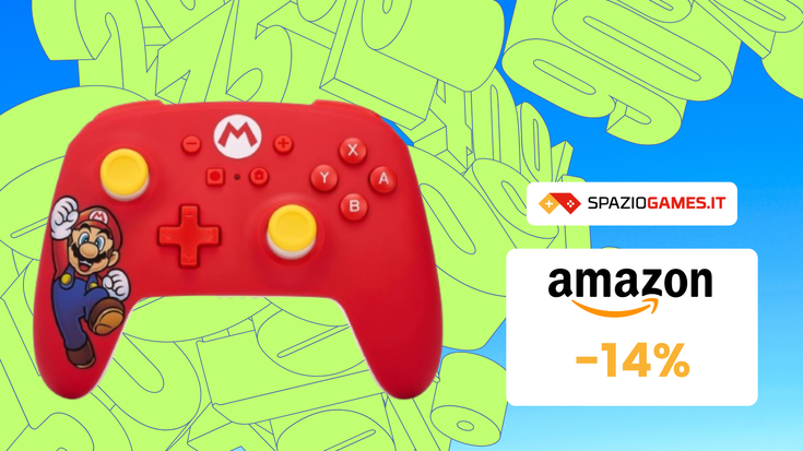 Controller per Switch di Super Mario: BELLISSIMO e conveniente! (-14%)