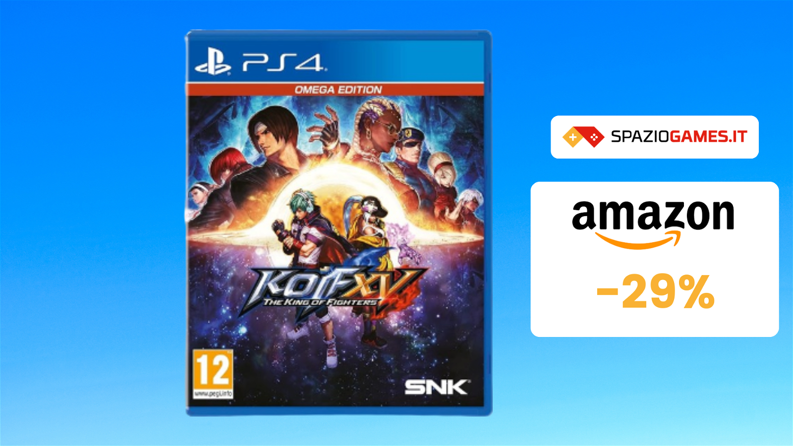 The King of Fighters XV - Omega Edition per PS4 a SOLI 25€!