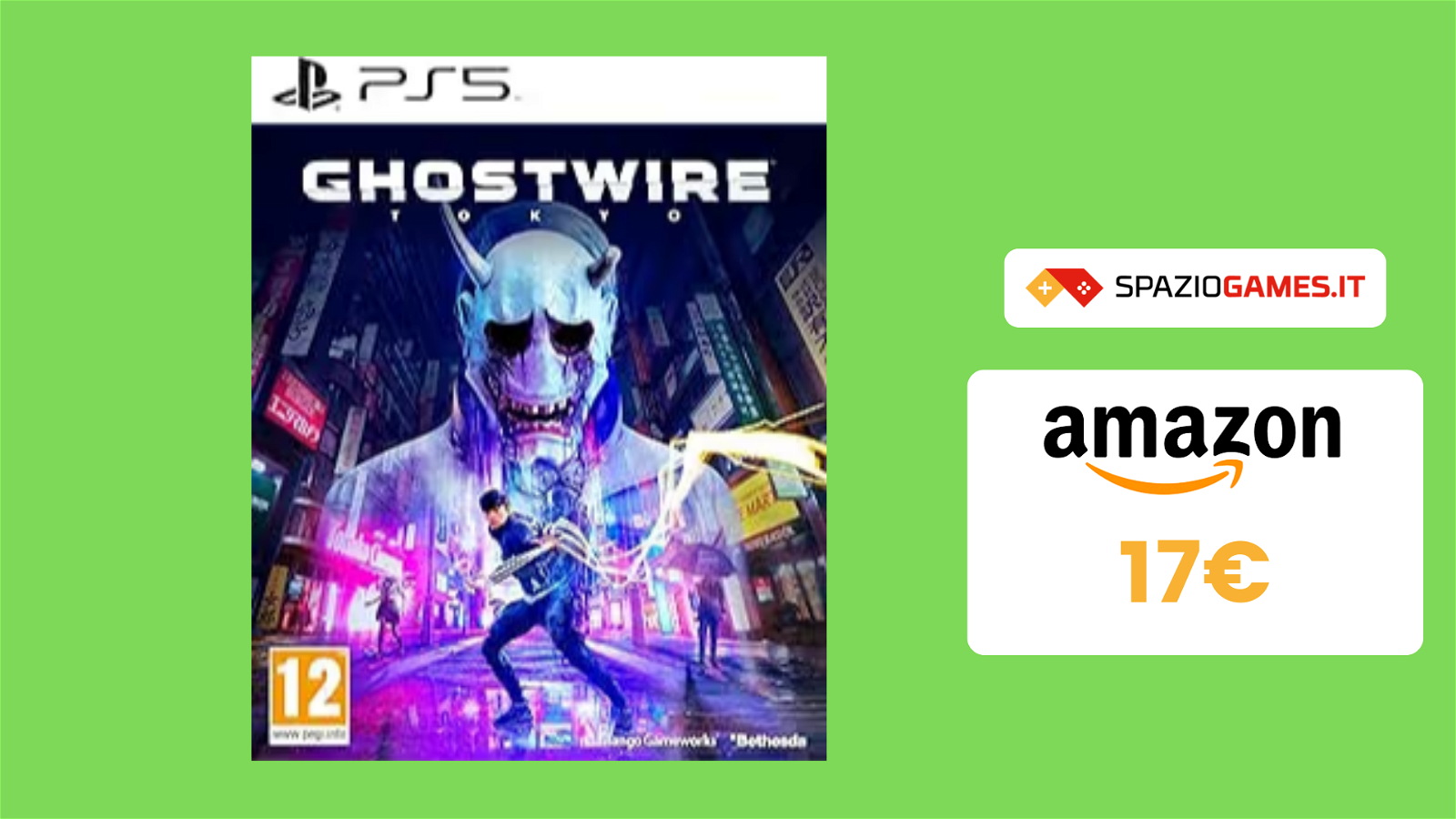 Ghostwire Tokyo per PS5 a soli 17€ con un'OFFERTA a tempo!