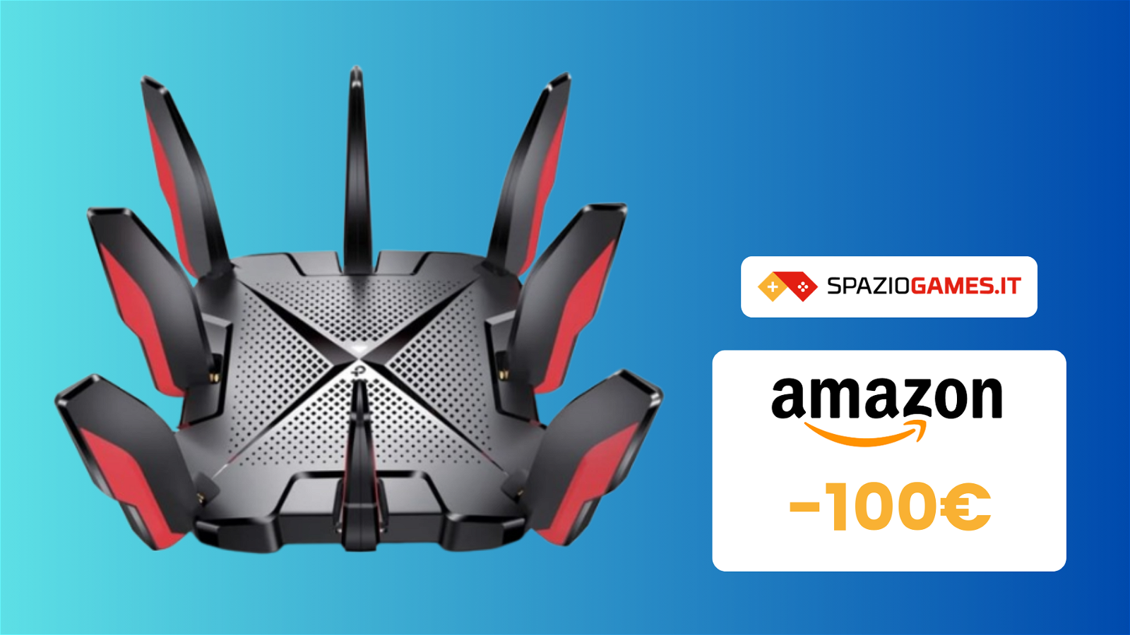 MINIMO STORICO! Ottimo router gaming TP-Link AX6600 a -33%!