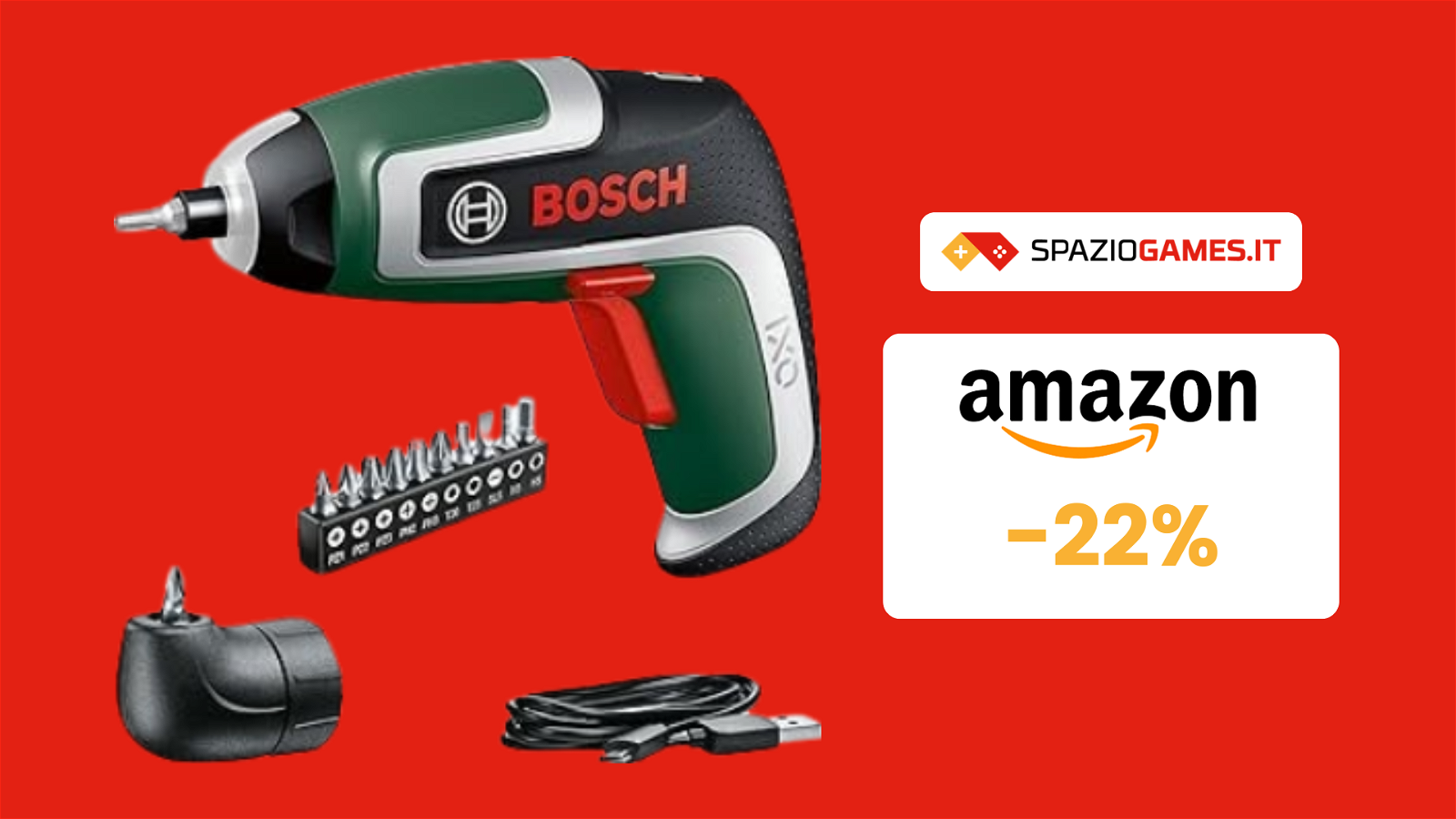 Avvitatore Bosch a 40€: vendutissimo e utilissimo!