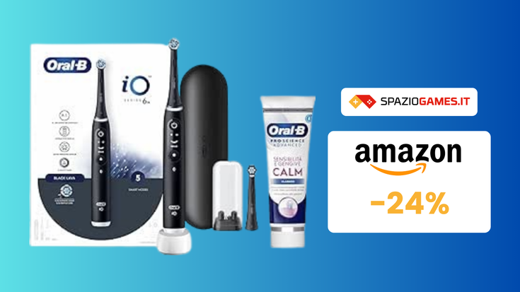 Spazzolino elettrico Oral-B per gengive e denti sani a 120€!