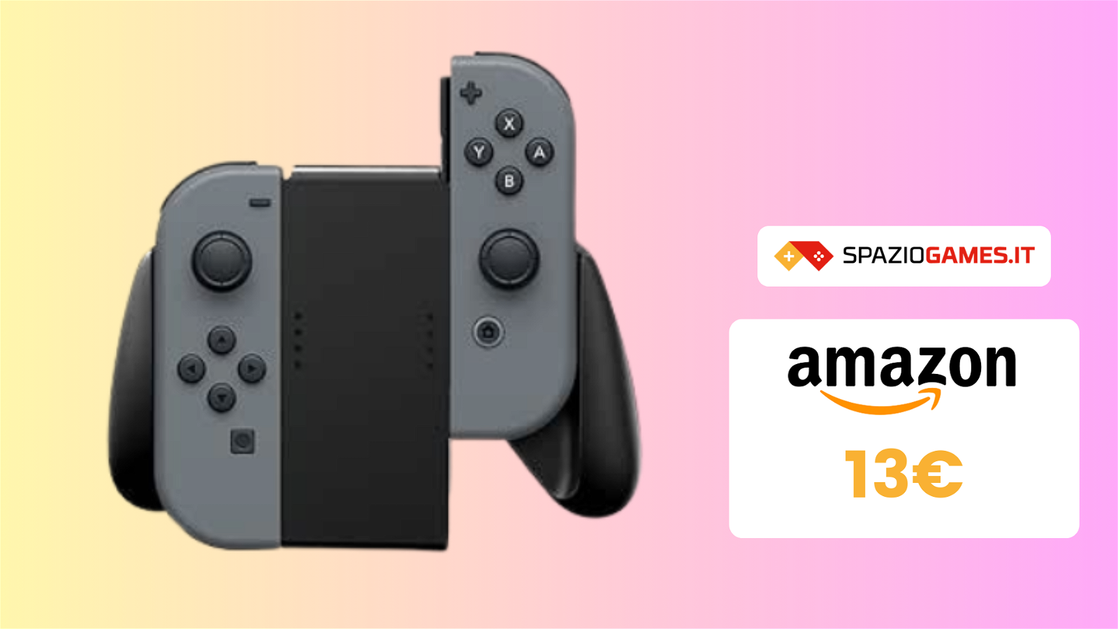 Grip per Nintendo Switch a SOLI 13€! OFFERTA a TEMPO!
