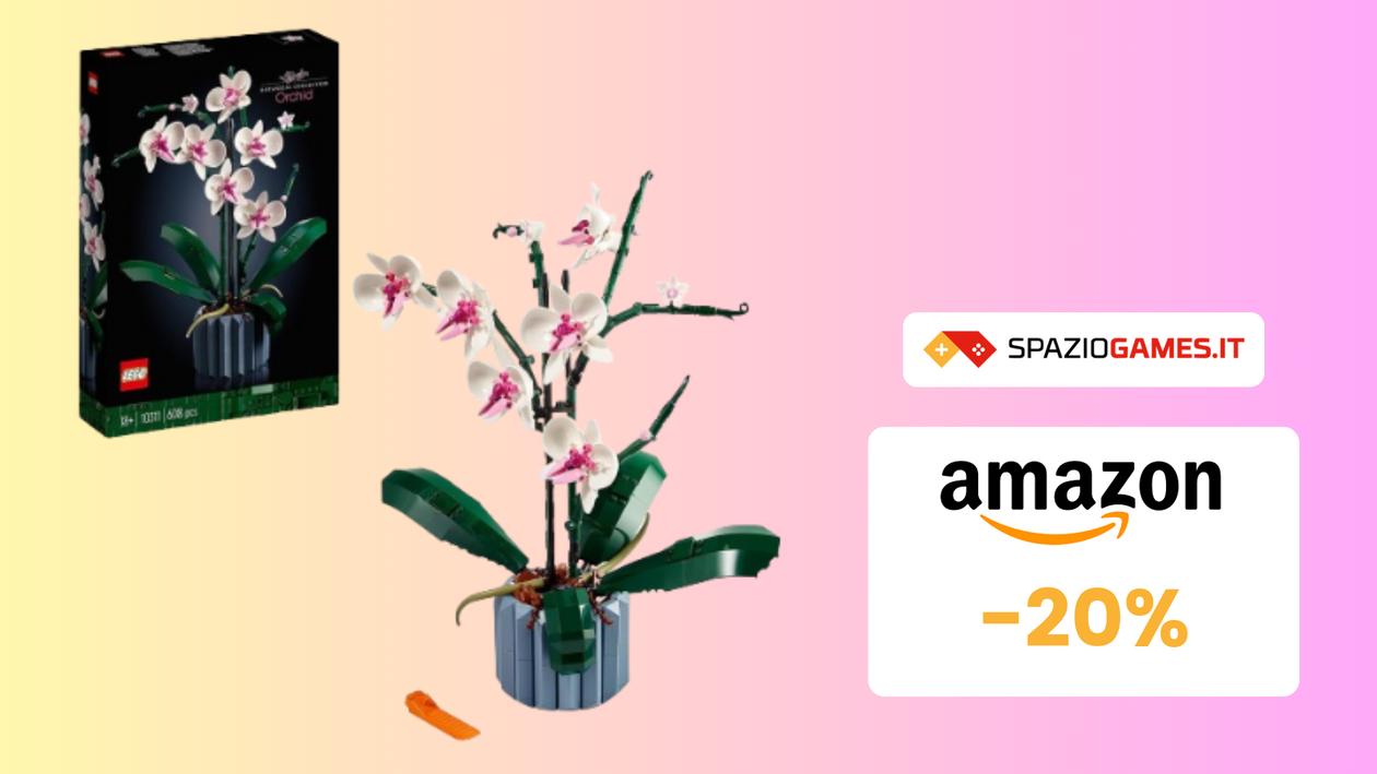 Immagine di CHE SCONTO! Orchidea LEGO oggi a meno di 40€! (-20%)