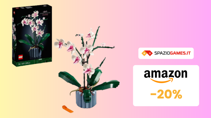 CHE SCONTO! Orchidea LEGO oggi a meno di 40€! (-20%)