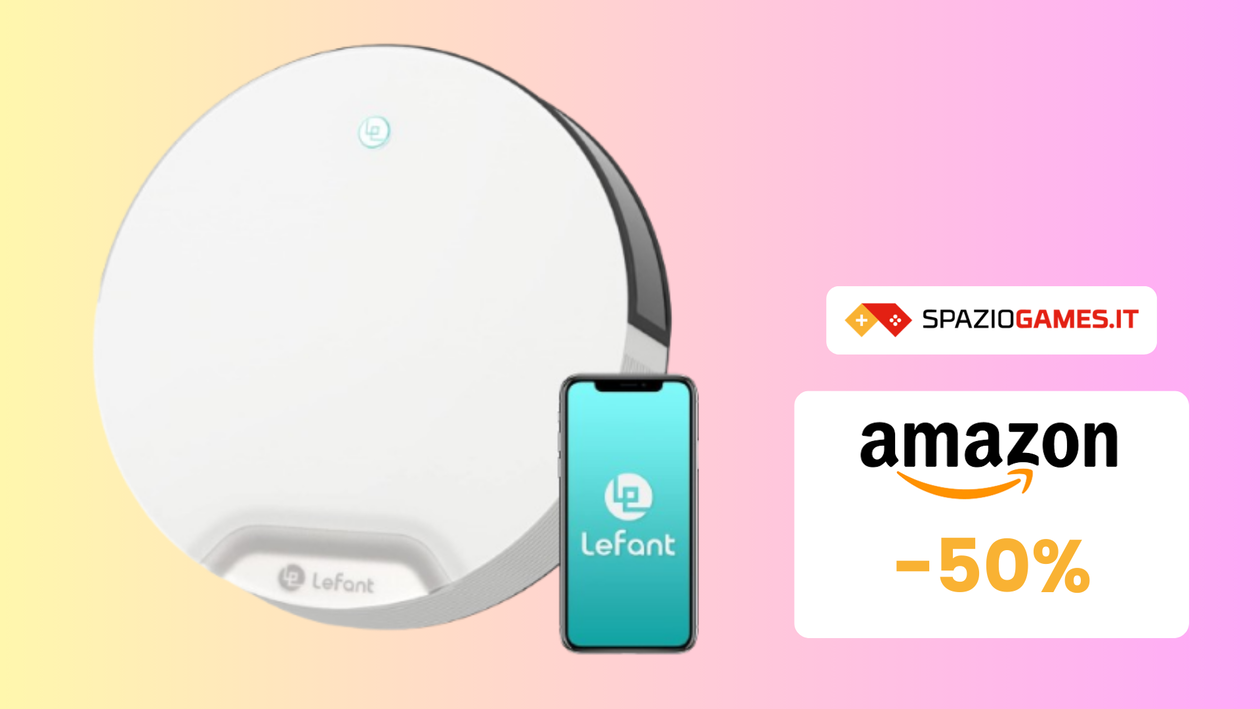 Immagine di OFFERTA SUPER! Robot aspirapolvere LEFANT N1 scontato del 50%!