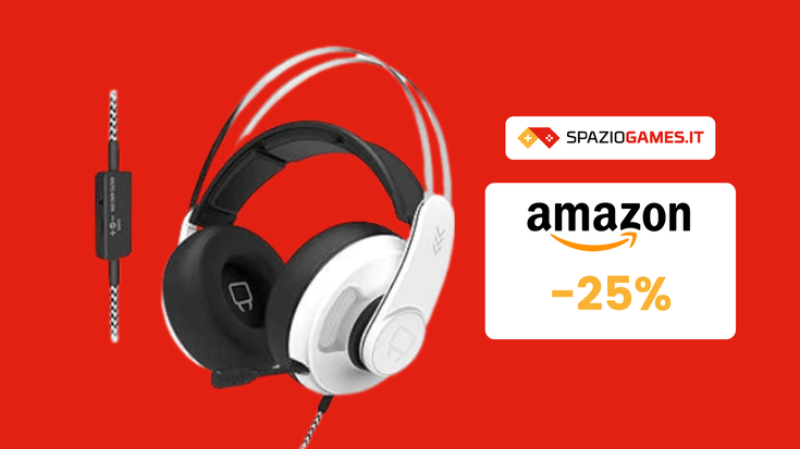 COMODISSIME cuffie gaming a 26€ con compatibilità universale!