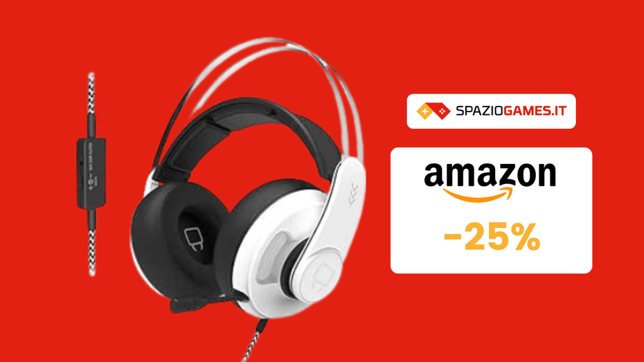 Immagine di COMODISSIME cuffie gaming a 26€ con compatibilità universale!