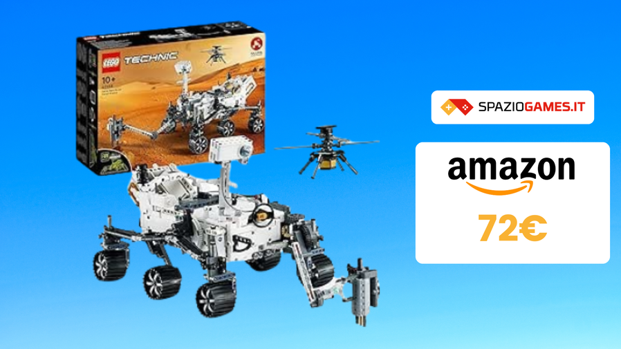 Immagine di Mars rover Perseverance LEGO al MINIMO STORICO di 72€!