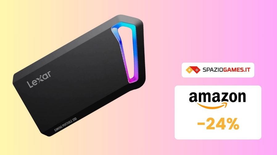 Immagine di Lexar SL660 BLAZE, uno dei migliori SSD gaming portatili, a un SUPER PREZZO! -24%