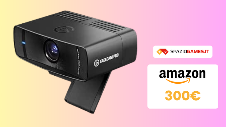 OTTIMA webcam Elgato Facecam Pro in OFFERTA a tempo!