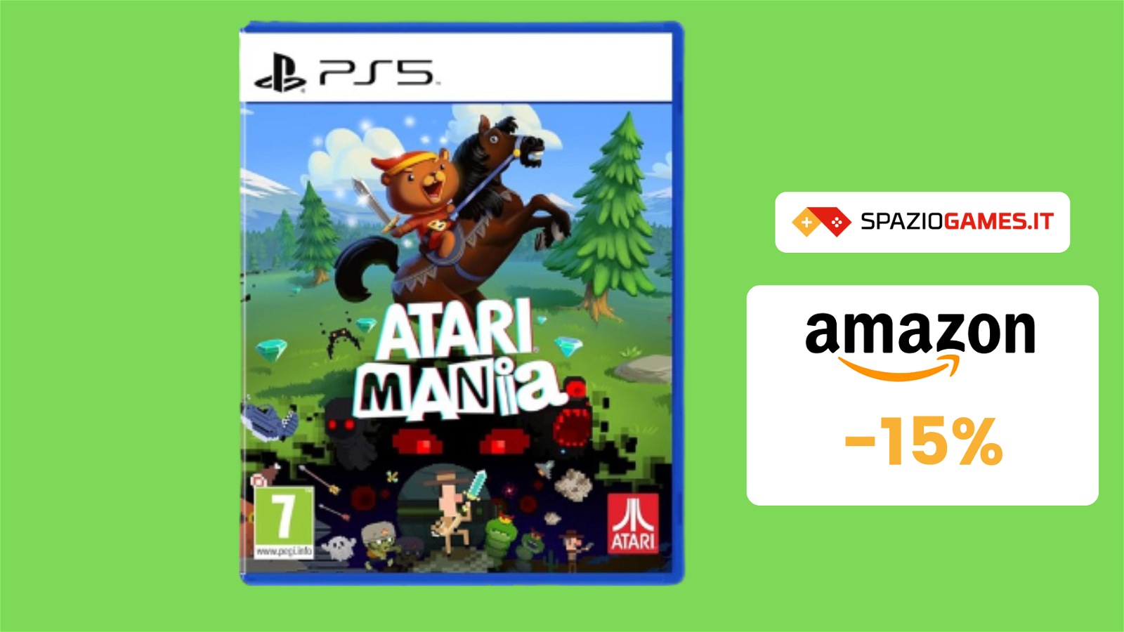 Atari Mania per PS5 a soli 34€: divertimento per tutti!