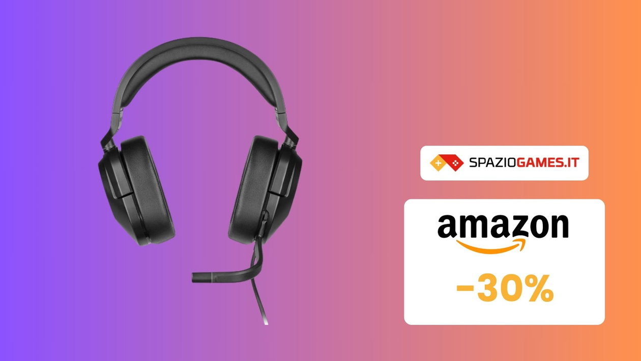 Immagine di Corsair HS55 Surround, ottime cuffie gaming, a MENO di 50€! -30%