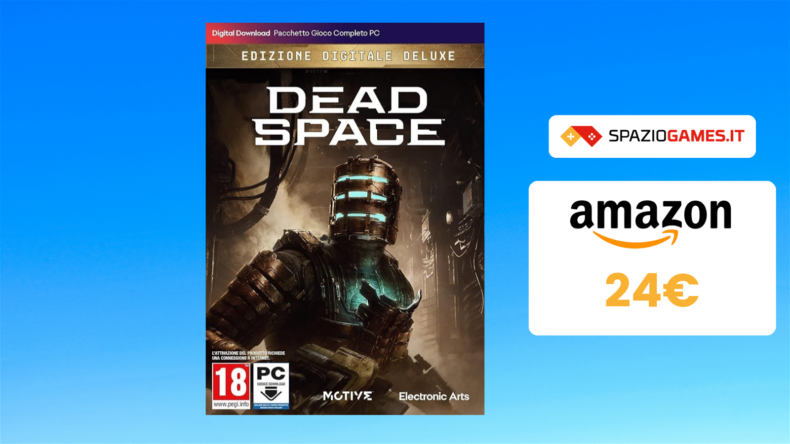 Dead Space: l'edizione digitale deluxe per PC a soli 24€!