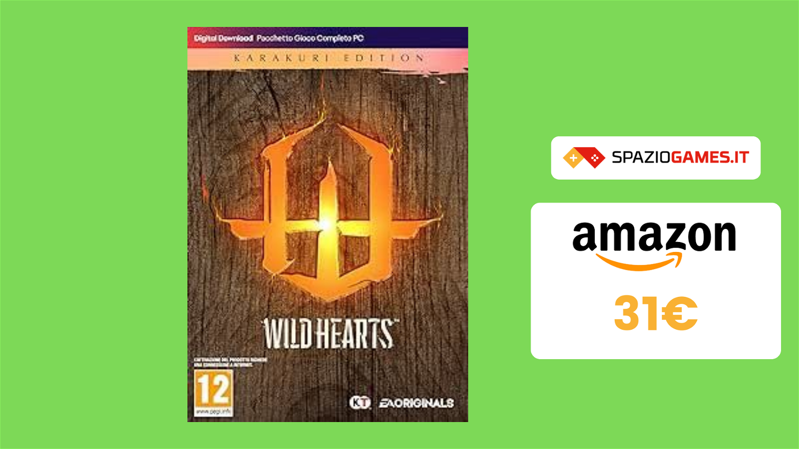 SOLO 31€ per Wild Hearts Karakuri Deluxe per PC!