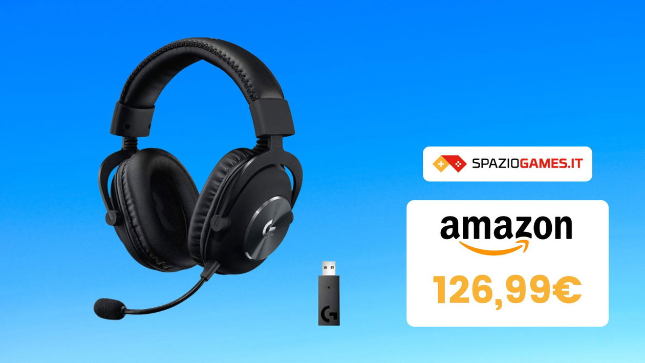 Immagine di Cuffia wireless Logitech, tra le migliori sul mercato, ora in SCONTO! SOLI 127€!