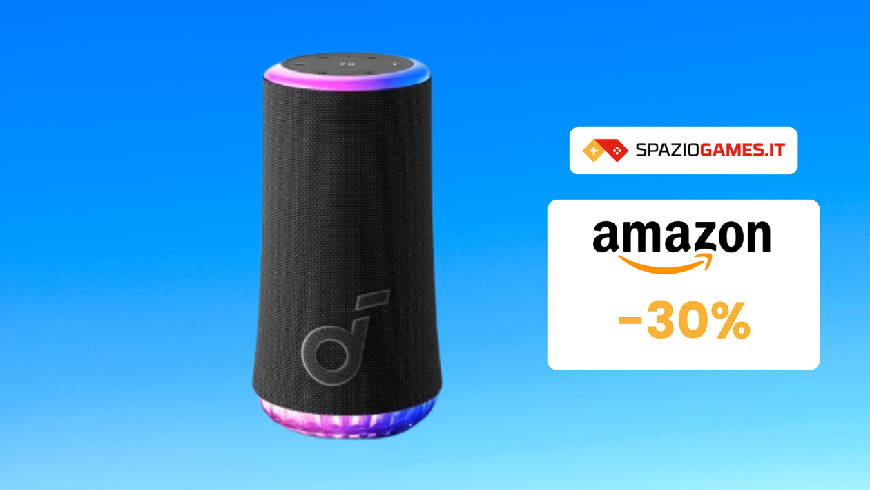 Immagine di Altoparlante portatile Soundcore Glow a soli 70€! -30%!