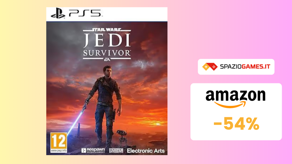 Immagine di Star Wars Jedi: Survivor per PS5 a metà prezzo: solo 36€!