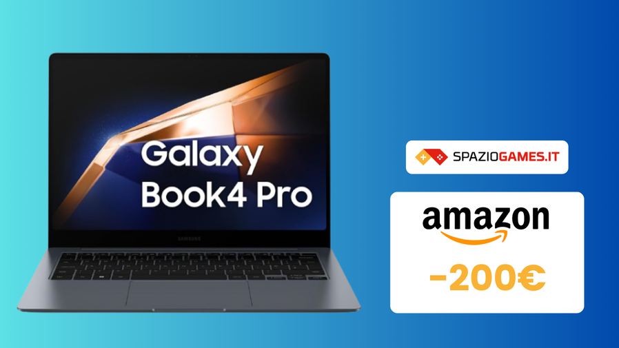 Immagine di MINIMO STORICO! Galaxy Book4 Pro con IA e OLED a -200€!