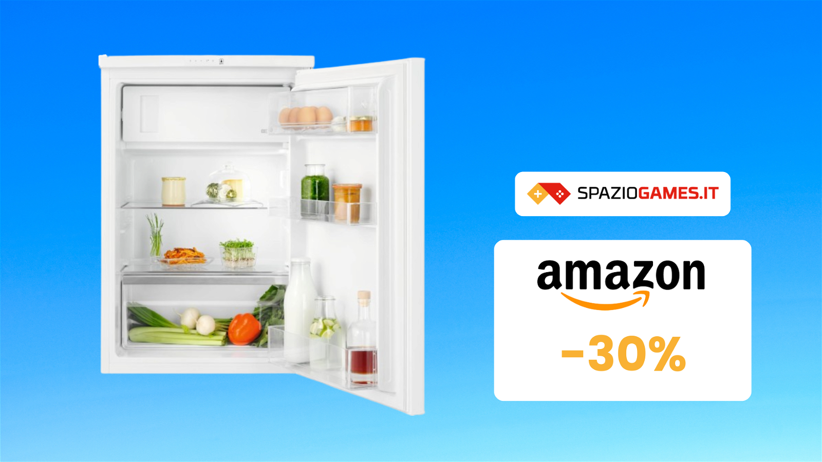 Arriva l'estate, ma ora puoi risparmiare il 30% su questo mini frigo con congelatore!