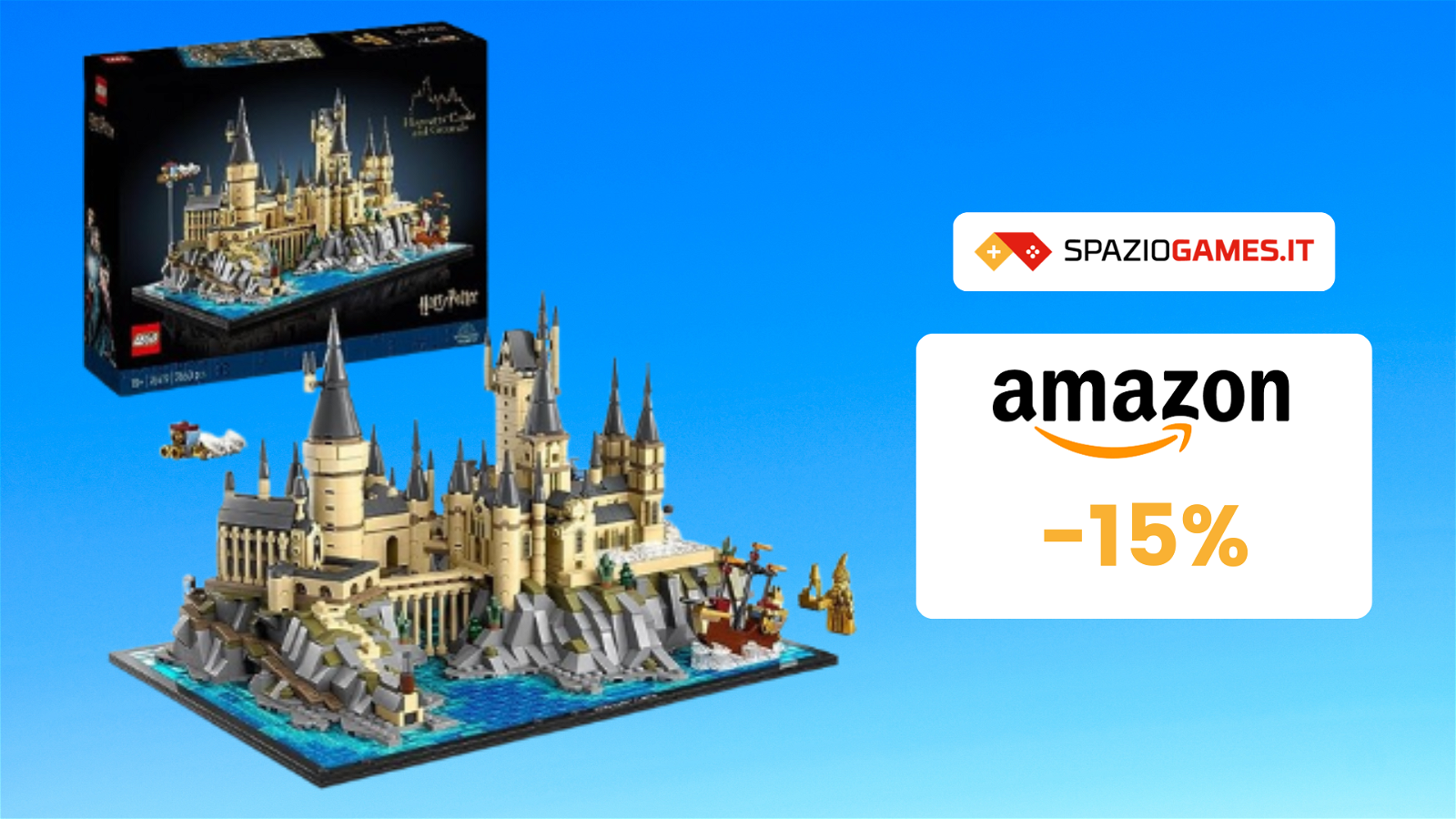 Castello e parco di Hogwarts LEGO a 145€: MERAVIGLIOSO!