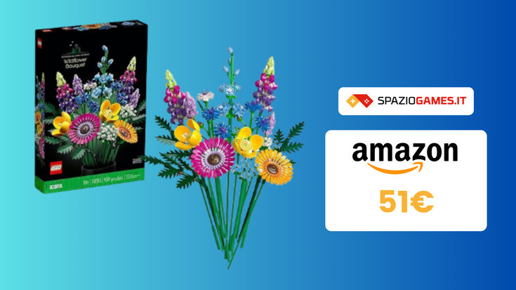 Bellissimo bouquet LEGO in OFFERTA per la festa della mamma!