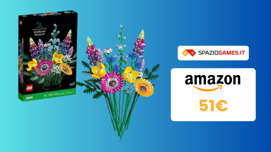 Immagine di Bellissimo bouquet LEGO in OFFERTA per la festa della mamma!