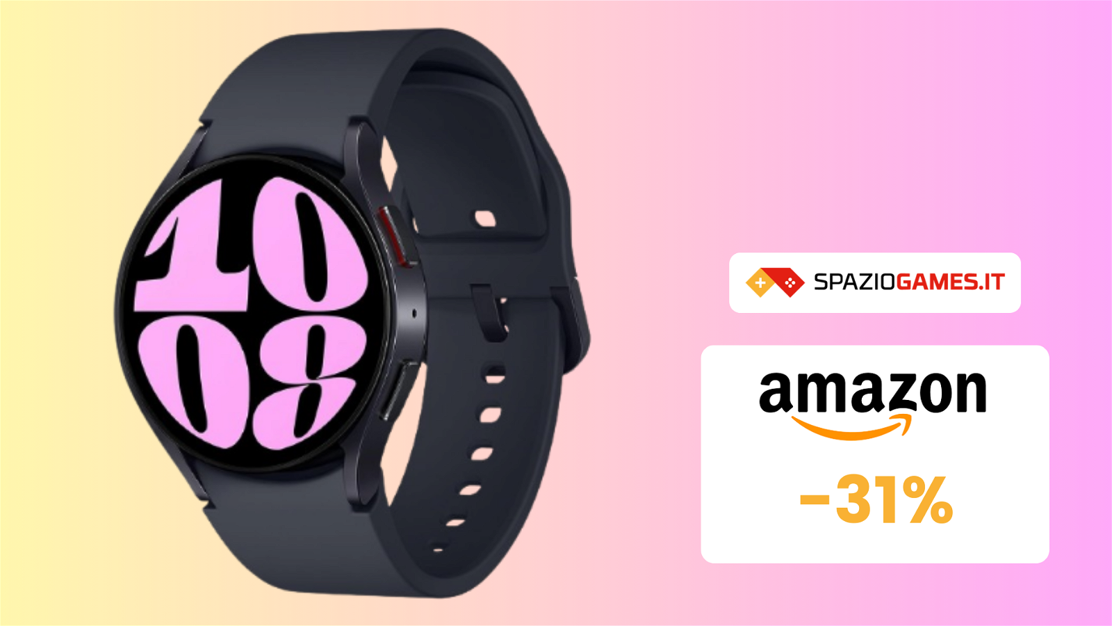 Il miglior smartwatch del momento Galaxy Watch6 è in SUPER OFFERTA!
