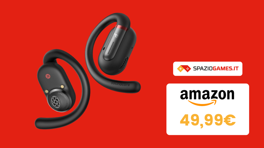 Immagine di I comodissimi auricolari open-ear Soundcore V30i oggi a soli 50€! (-29%)