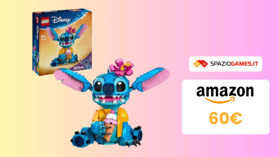 Immagine di MAGNIFICO Stitch LEGO in offerta su Amazon!