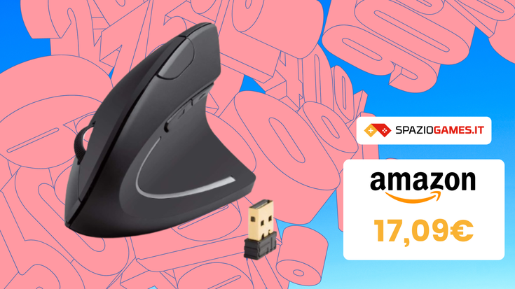 Addio tendinite col mouse verticale Anker! Oggi in OFFERTA a -24%!