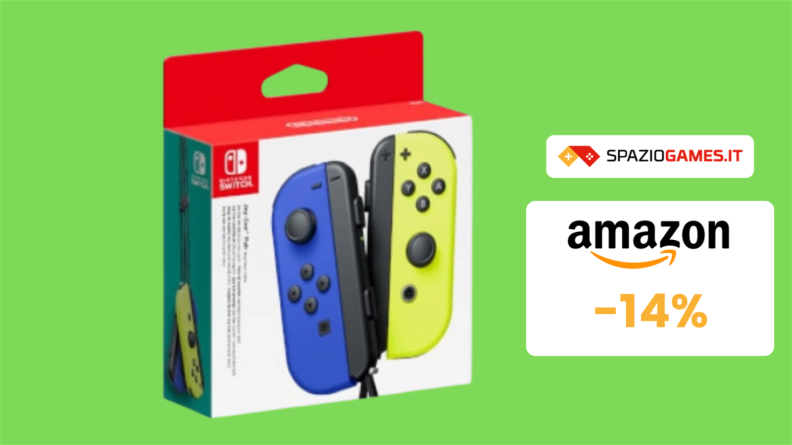 Set di due Joy-Con per Nintendo Switch in OFFERTA a 56€!
