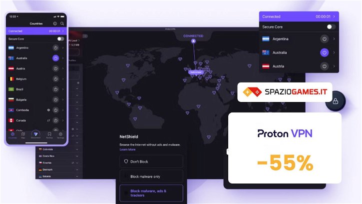 Immagine di Proton VPN: fino al 55% di sconto per la tua sicurezza online!
