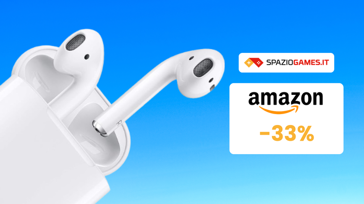 Apple AirPods (2ª generazione) in OFFERTA a 100€: -33%!