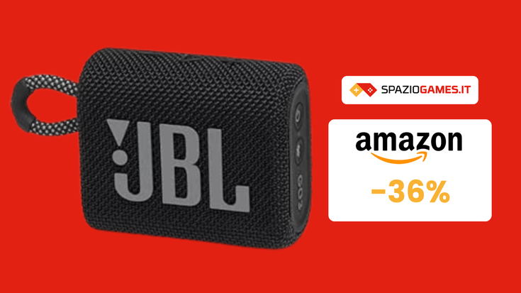 Speaker portatile JBL GO 3 a SOLI 29€: VENDUTISSIMO!