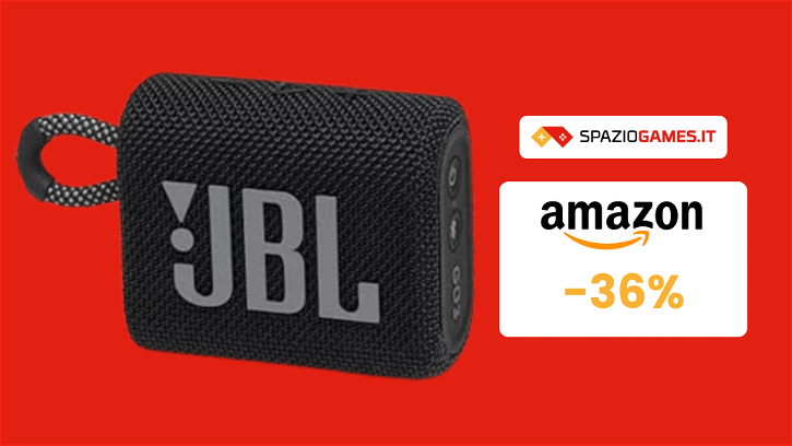 Immagine di Speaker portatile JBL GO 3 a SOLI 29€: VENDUTISSIMO!