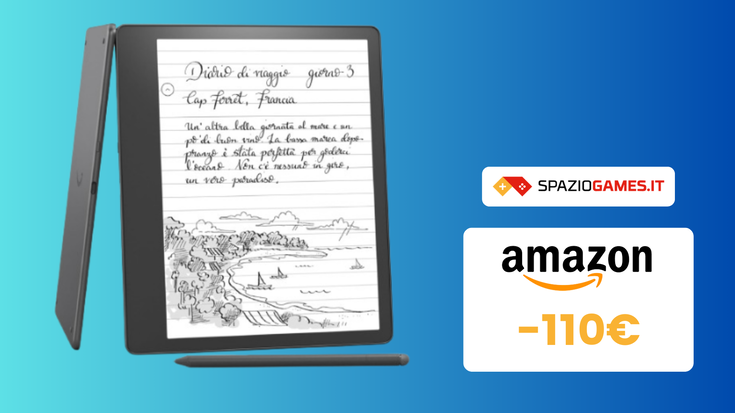 WOW! Oggi Kindle Scribe è SCONTATO di 110€!