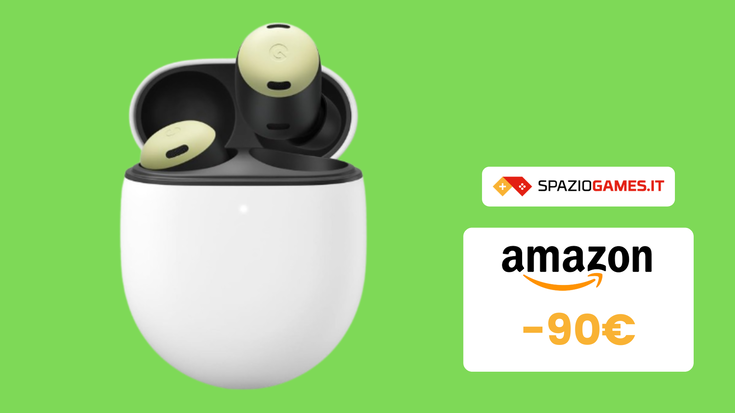 MINIMO STORICO! Google Pixel Buds Pro SCONTATI di 90€!