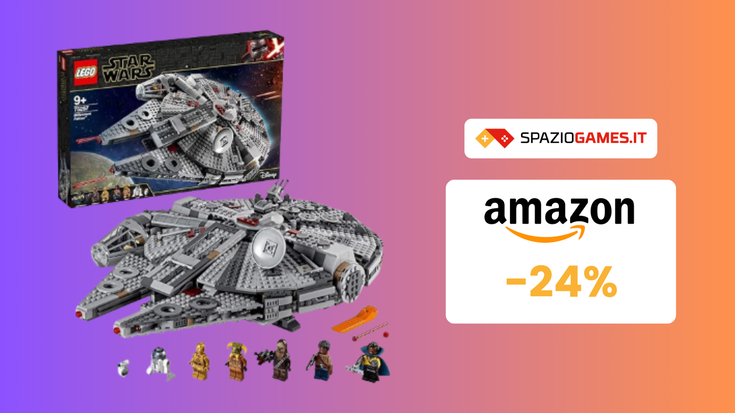 STUPENDO Millennium Falcon LEGO a 130€: da collezione!